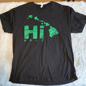 HI Hawaii Maui Island T-shirt on a AJ Style tag. XL